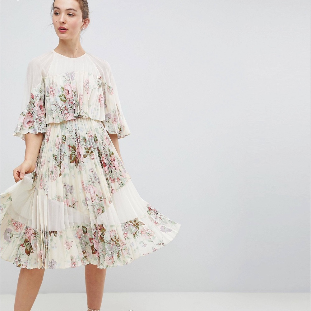 Asos floral dress